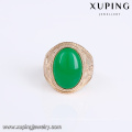 14671 Fashion jewelry elegant man's ring designs wholesale 18k gold color luxury special price rings